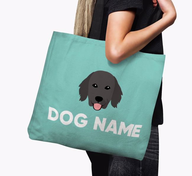 Personalized {dogsName} Icon Canvas Bag